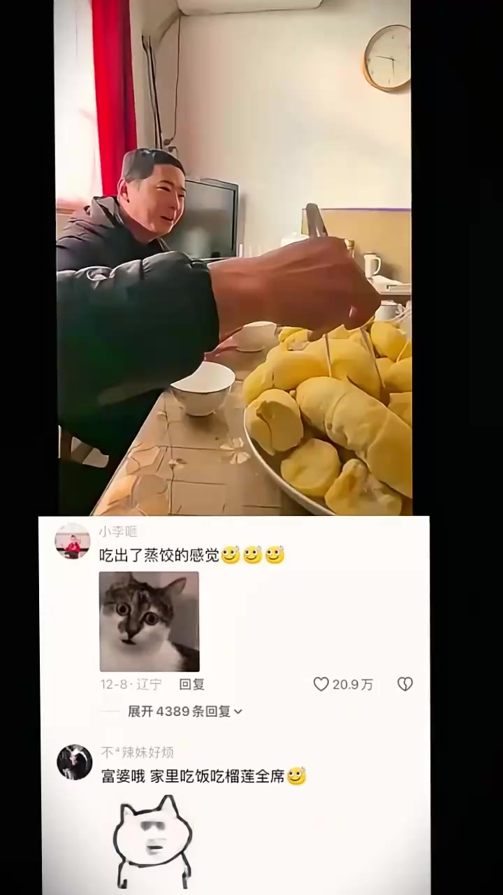 吃出了蒸饺的感觉心