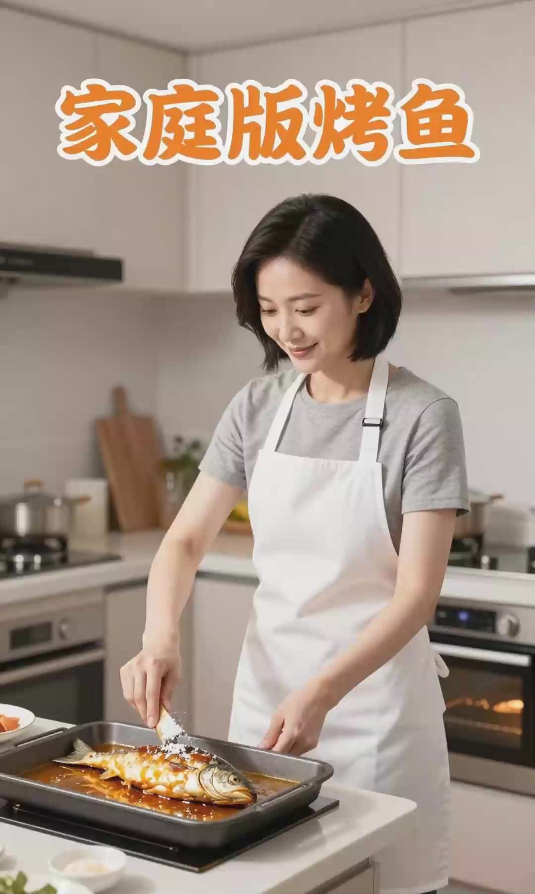 在家做烤鱼，家庭版也美味！