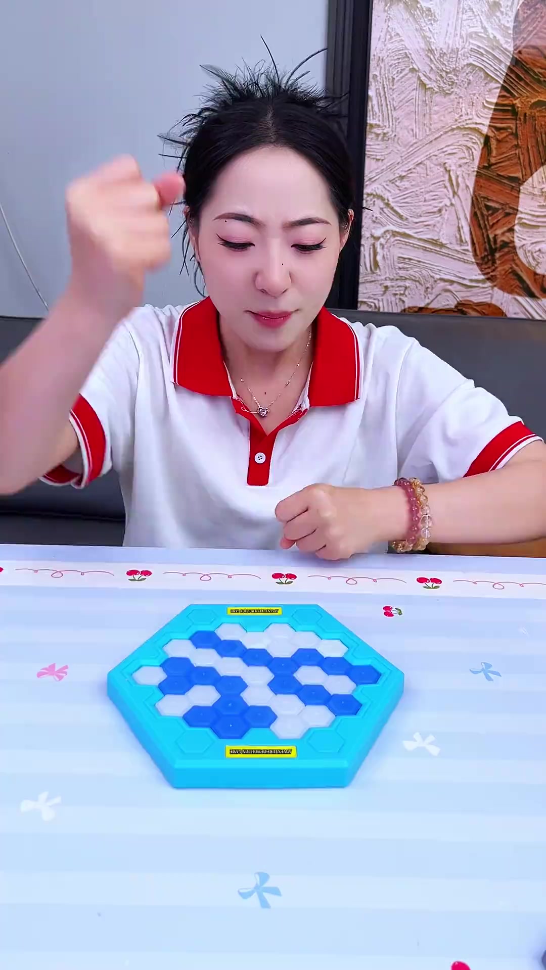 有趣益智的企鹅敲冰块