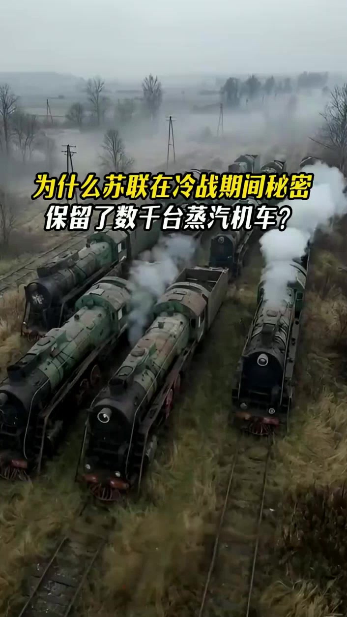 为什么苏联在冷战期间秘密保留了数千台蒸汽机车？