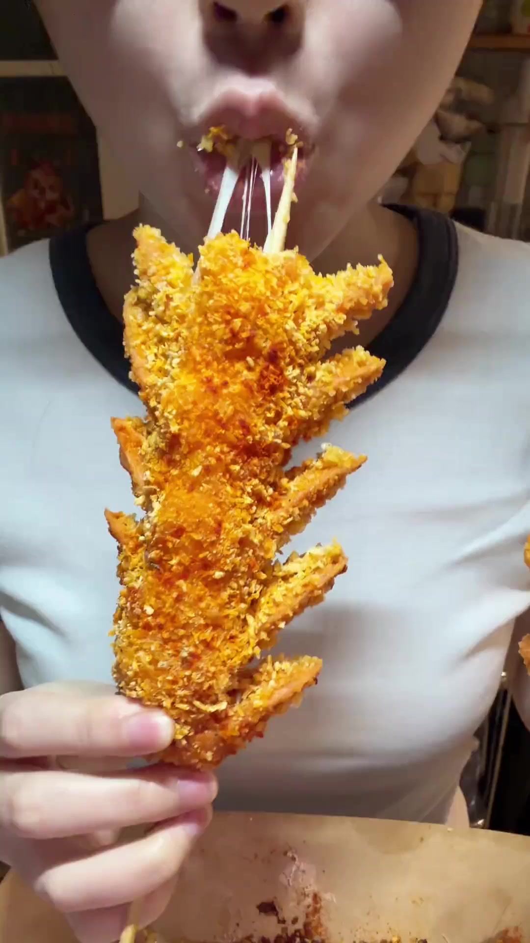 黄金甲虾滑芝士淀粉肠