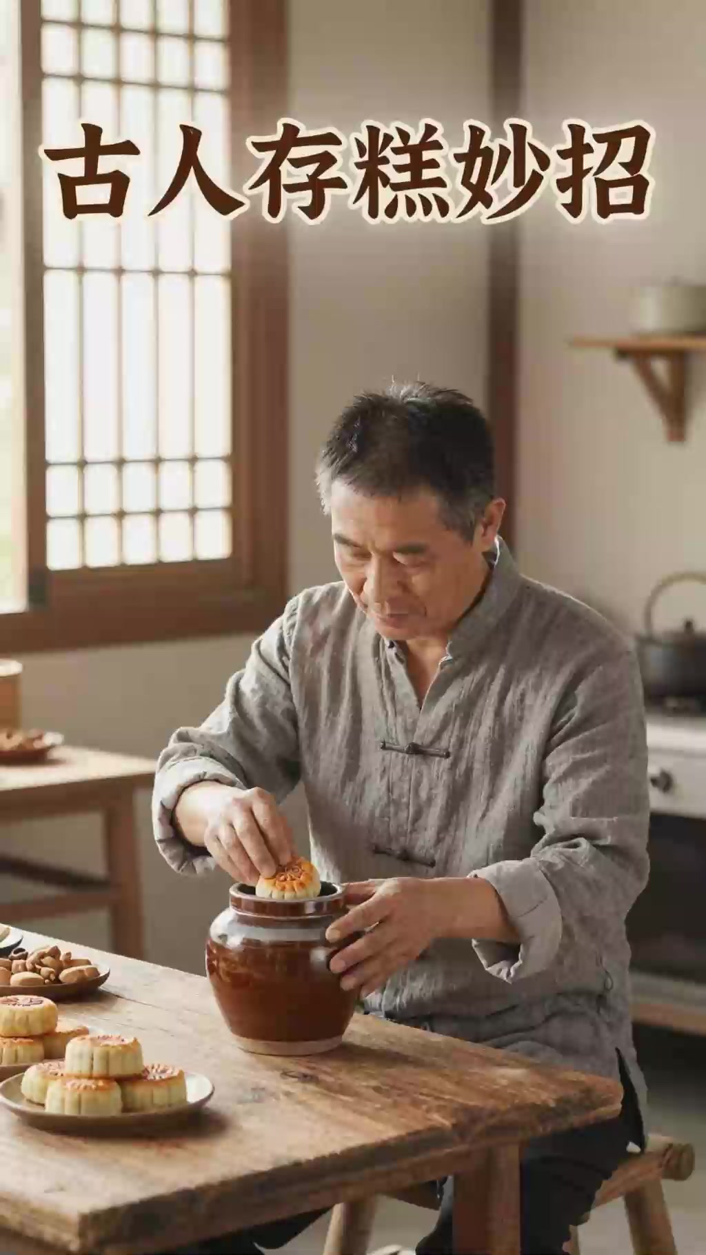 《古代没有冰箱存糕点，阴凉密封，酥香不回软》
