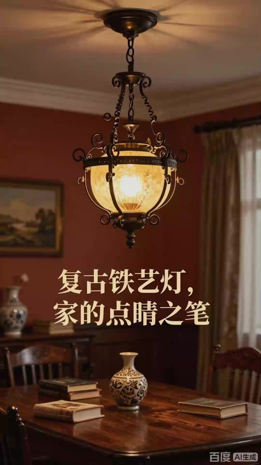 铁艺灯复古好看？居家装饰更有韵味