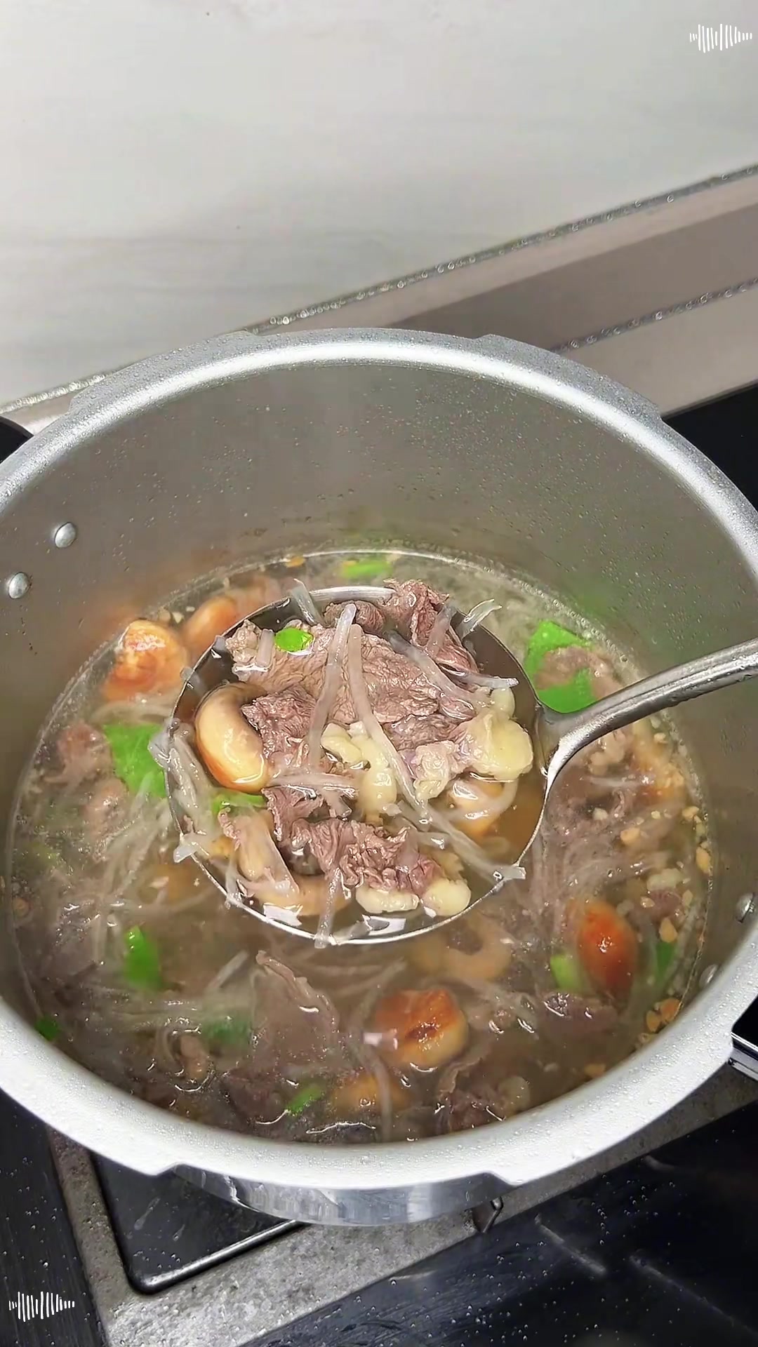 非常鲜的牛肉汤!