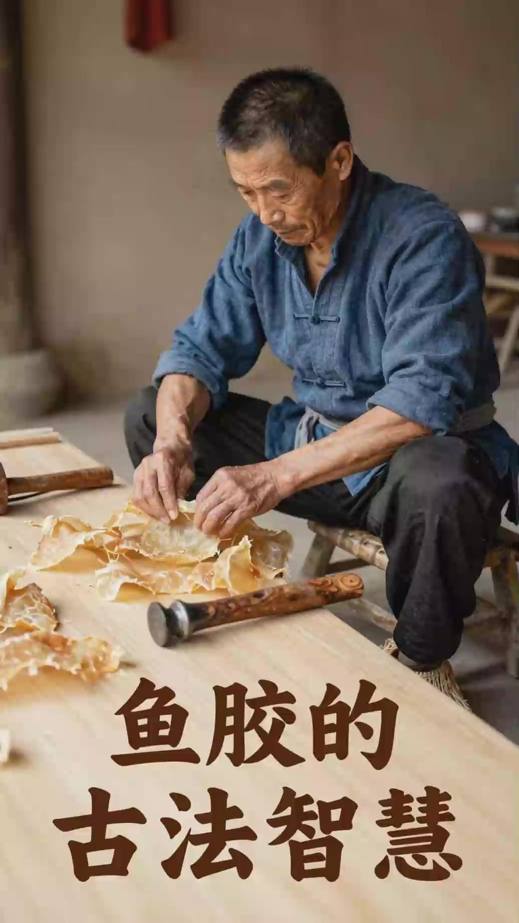 没有胶水，古人粘东西用啥？鱼鳔胶粘性超强。