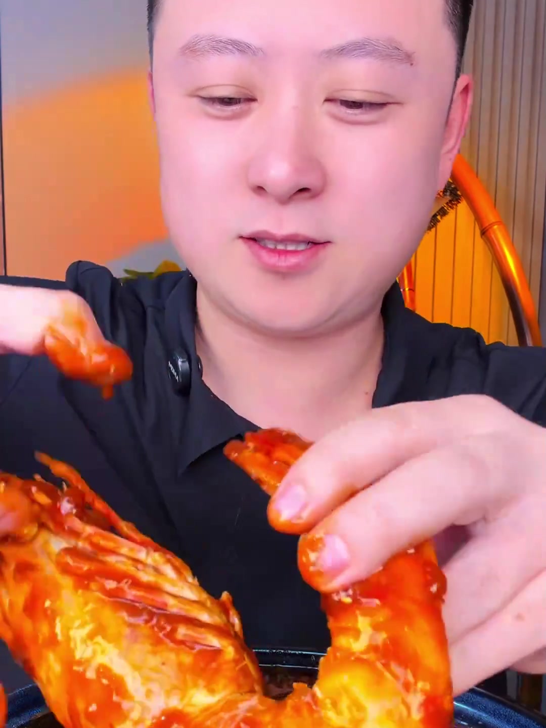 3斤鲜活大青虾，姐一把葱姜蒜爆炒出锅，这鲜味绝了!