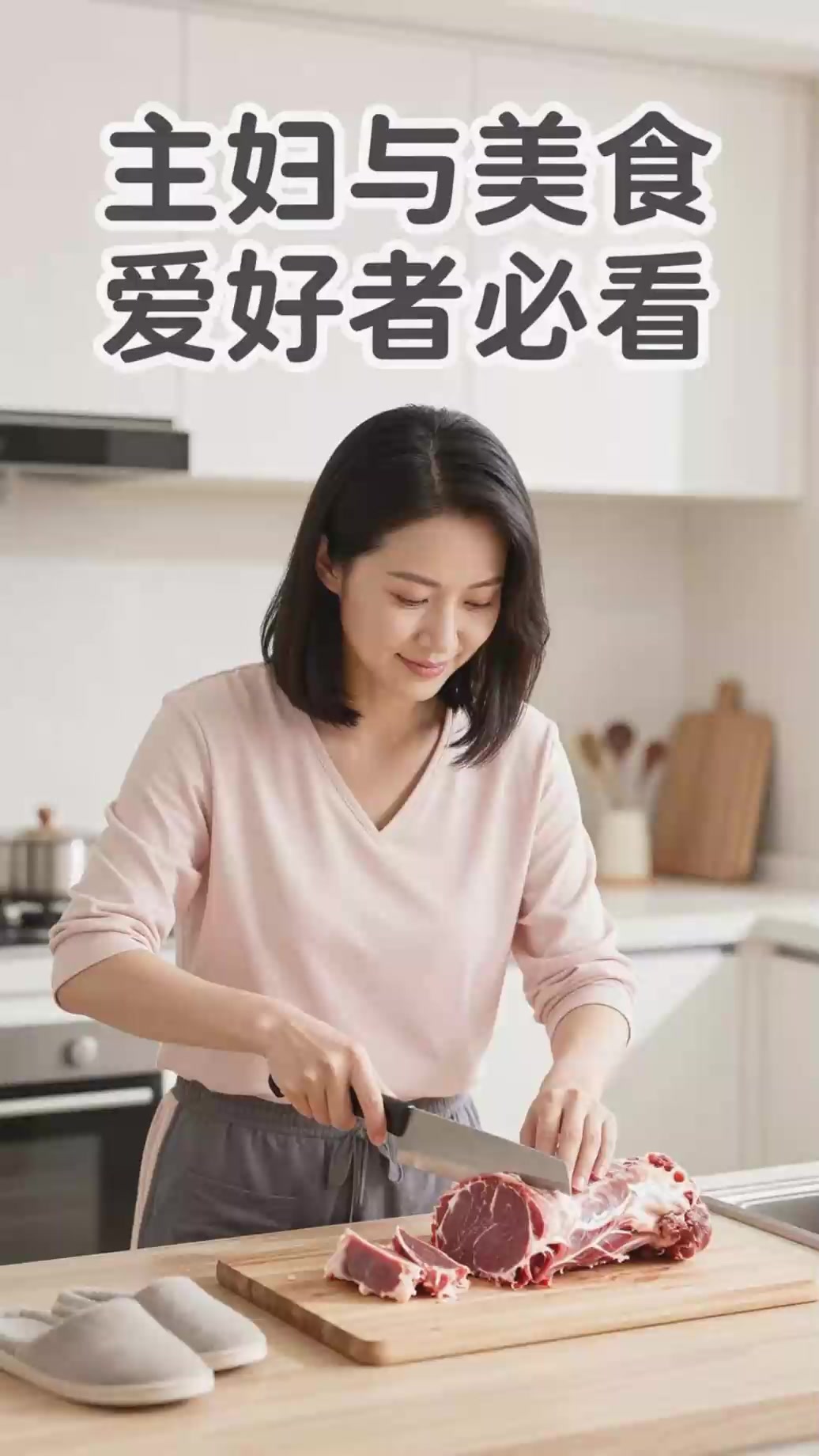 切羊肉片更均匀，冰箱微冻定型切片厚薄一致