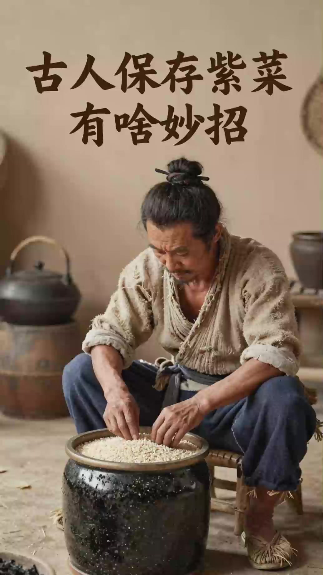 古人怎么保存紫菜？密封放干燥剂或几粒。