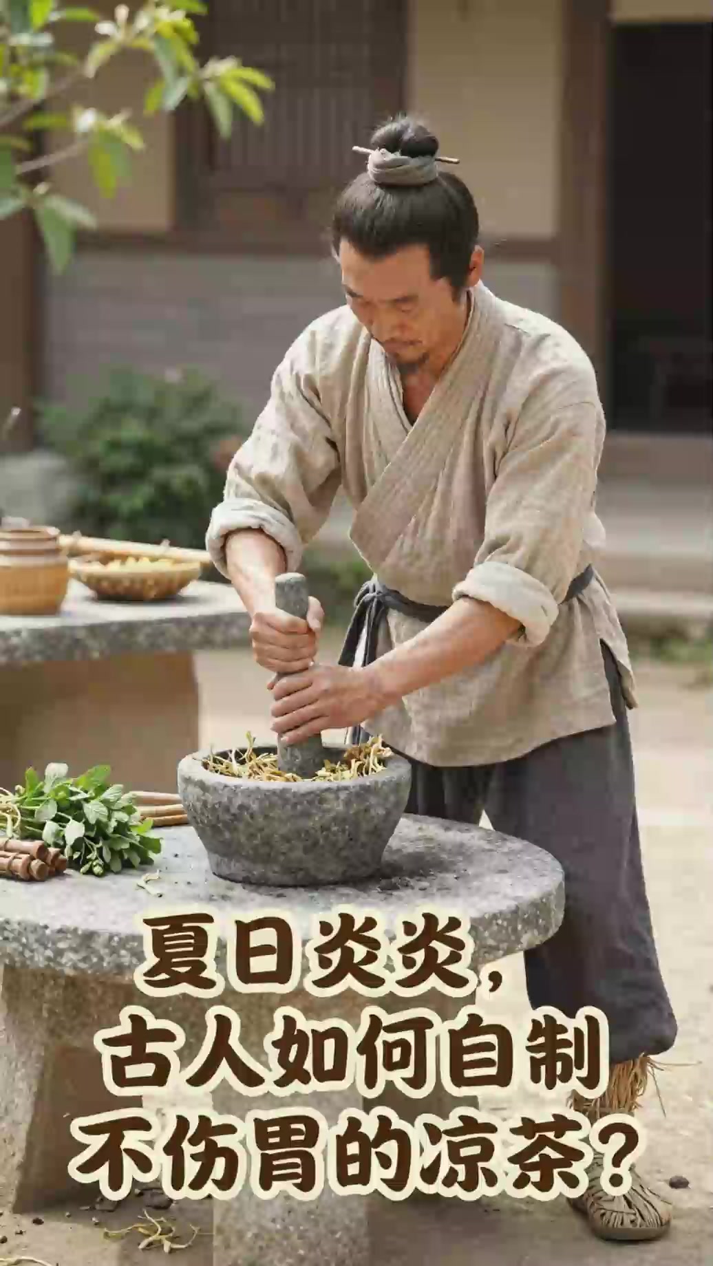 古人自制凉茶怎么搭配更养生？草本食材配比清热解暑不伤胃！