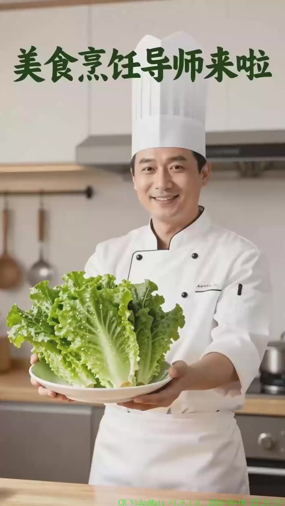 生菜焯水变黄？沸水快速焯烫立刻过凉水保翠绿。