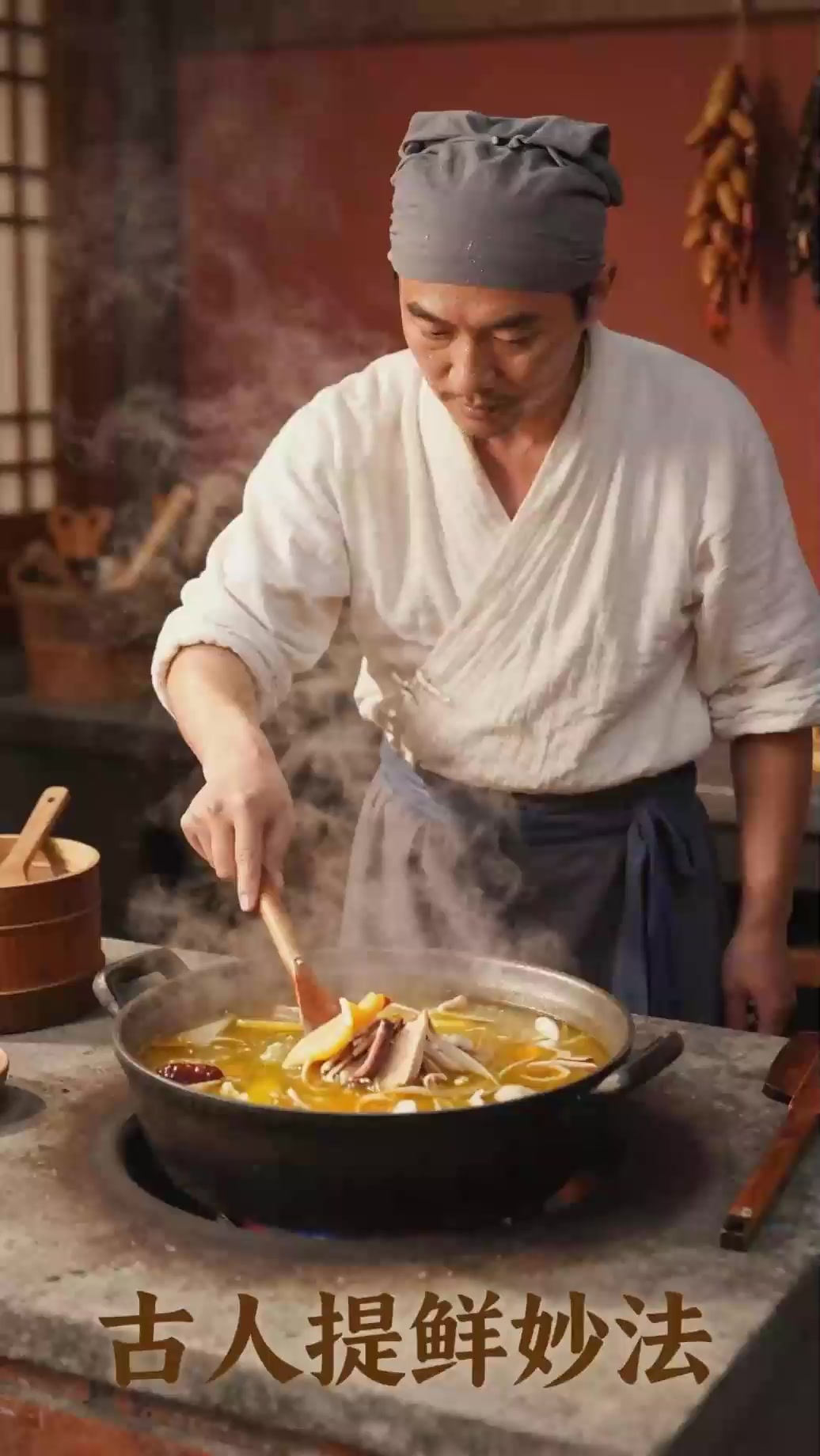 古代没有味精，菜品怎么提鲜？这种高汤熬制法比味精健康