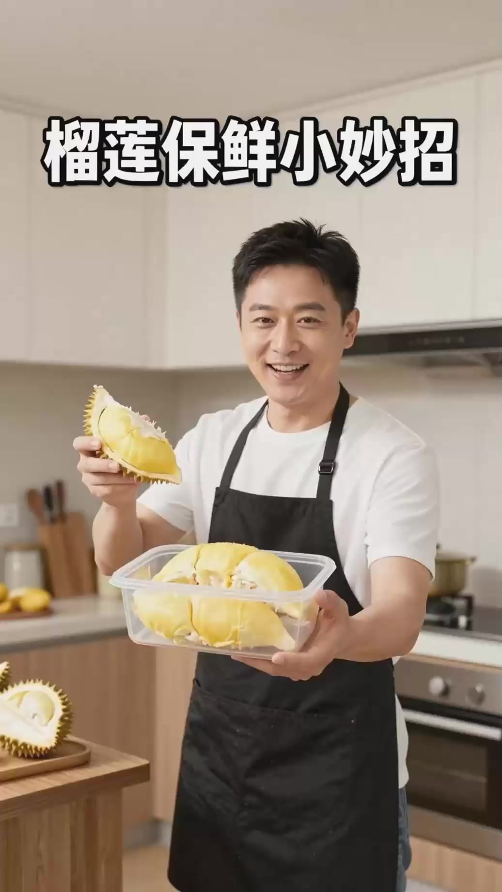榴莲果肉冷藏保存？密封盒装存放，锁住香甜口感不变味。