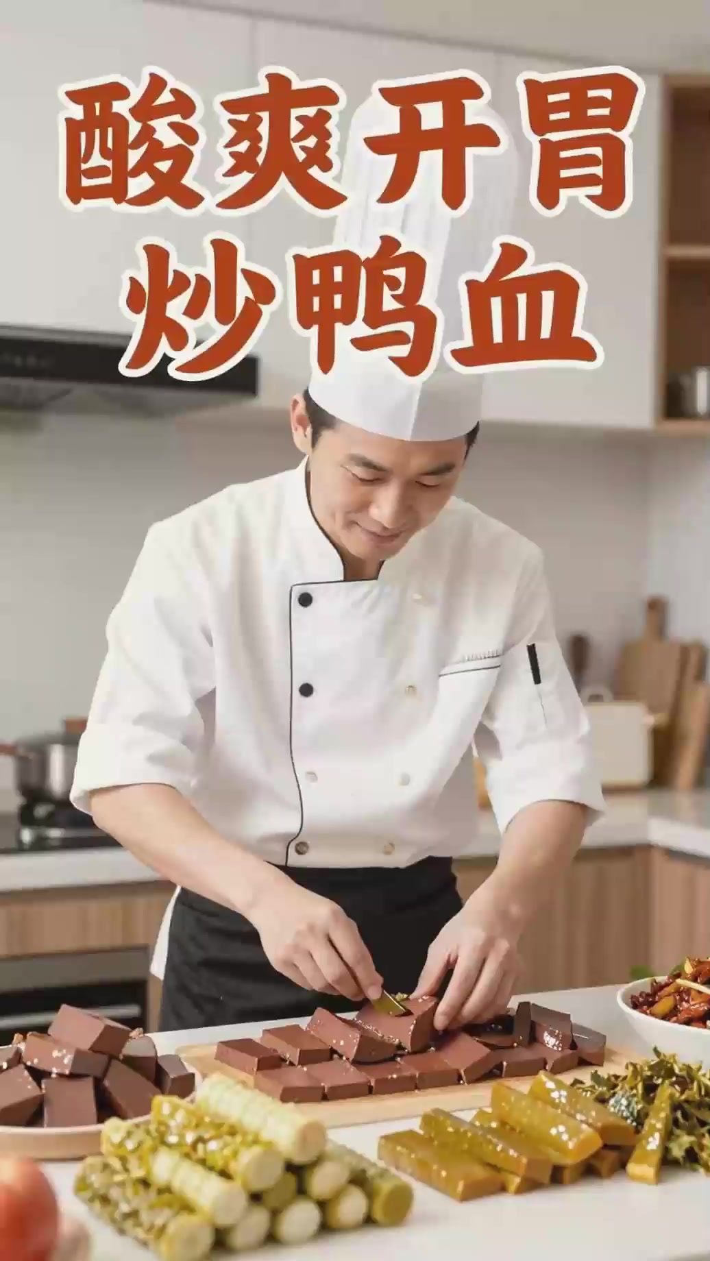 炒鸭血搭配酸菜？酸爽开胃解腻，下饭家常菜百吃不厌。