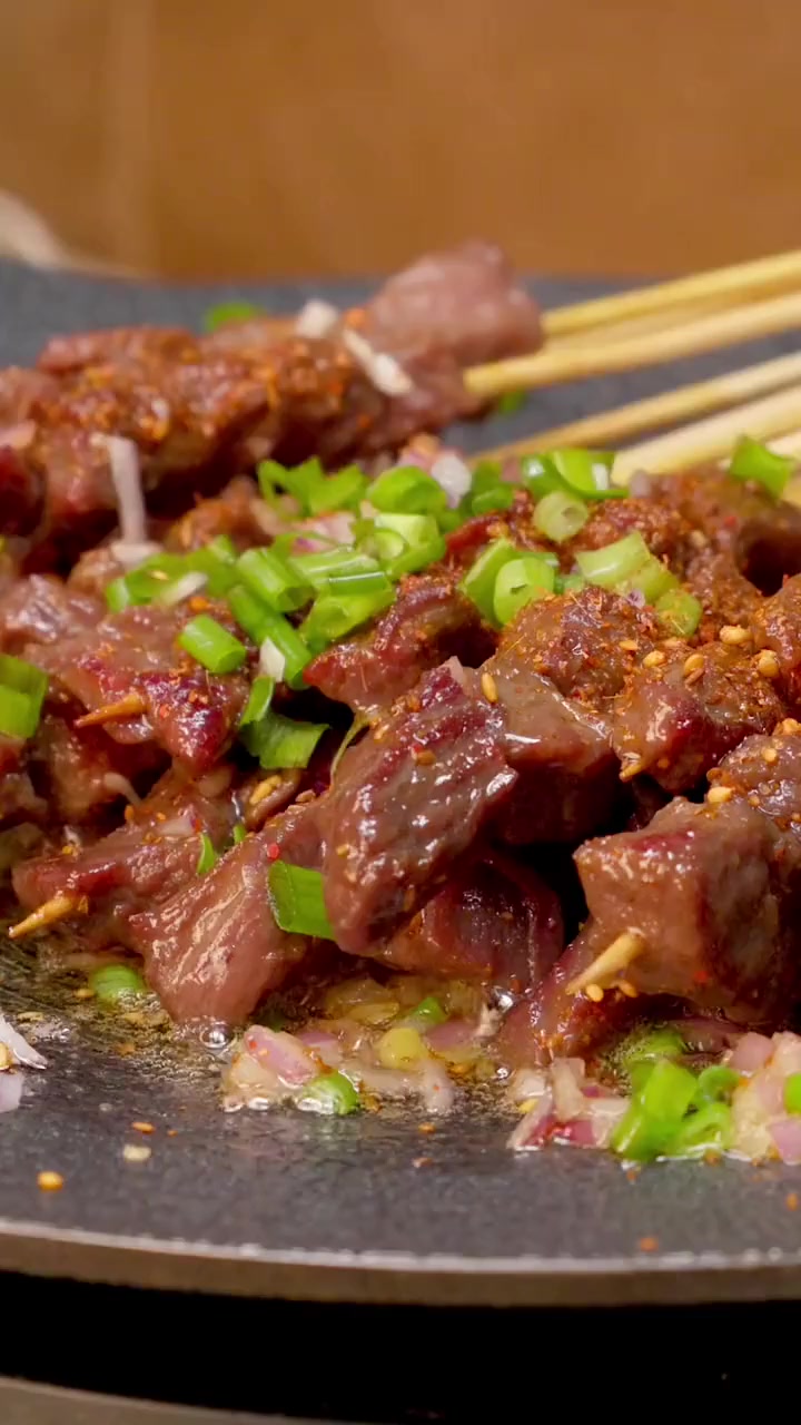 春天露营美食~牛肉小串简单又美味!