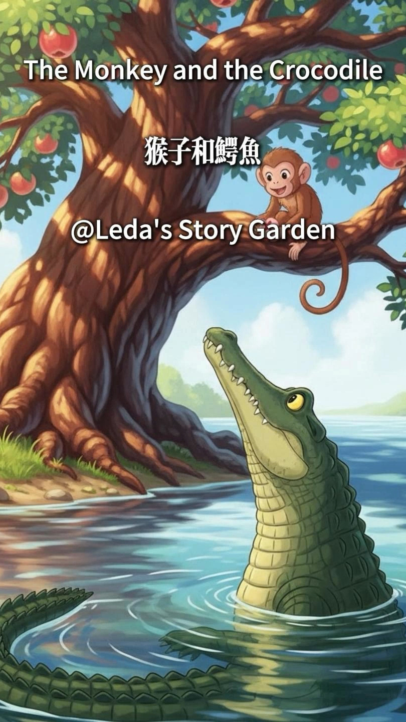 【睡前故事 Bedtime Story】《猴子和鳄鱼》| 儿童英语绘本