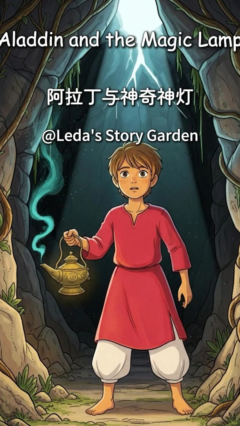 【睡前故事 Bedtime Story】《阿拉丁与神灯》| 儿童英语绘本