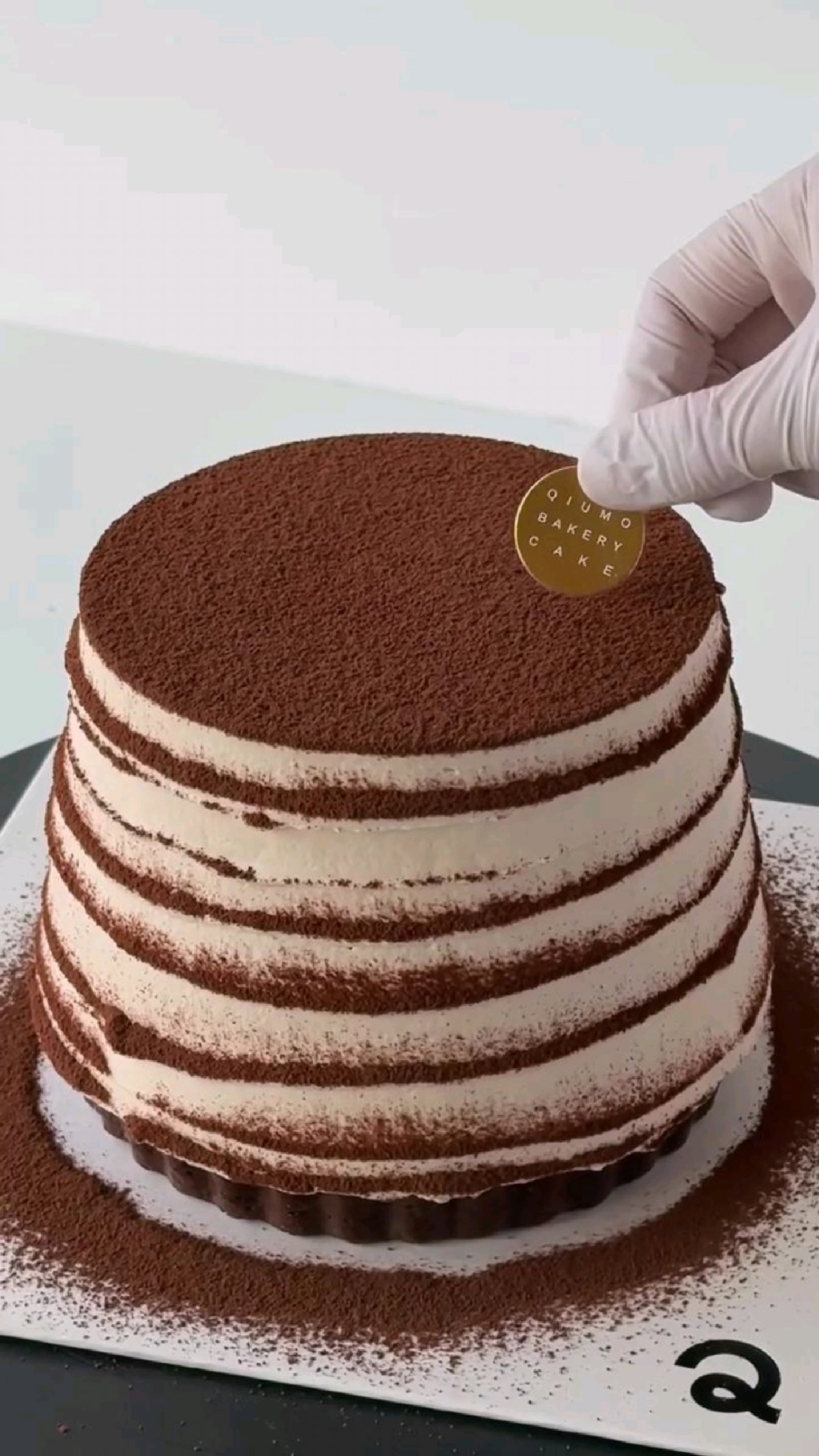 沉浸式做蛋糕|松露巧克力提拉米苏