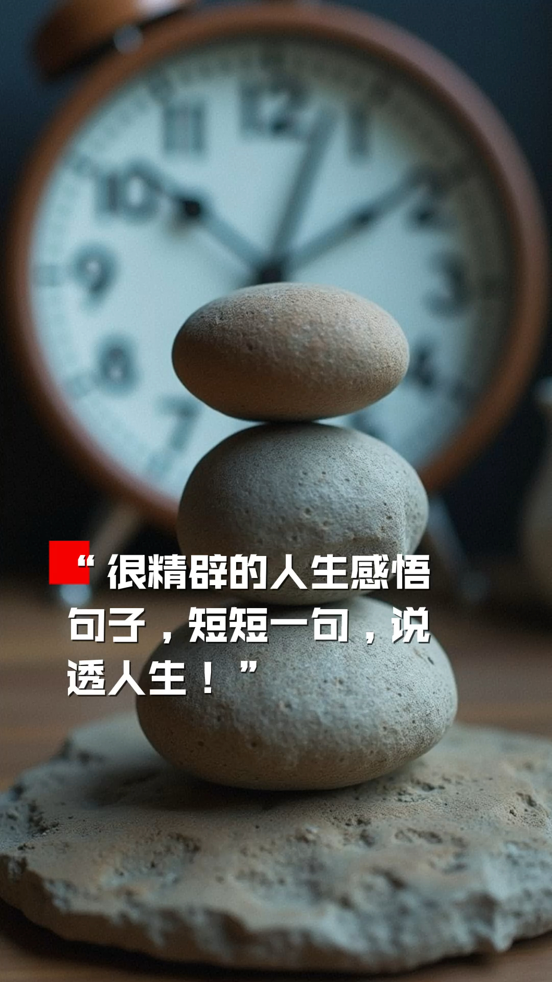 很精辟的人生感悟句子,短短一句,说透人生!