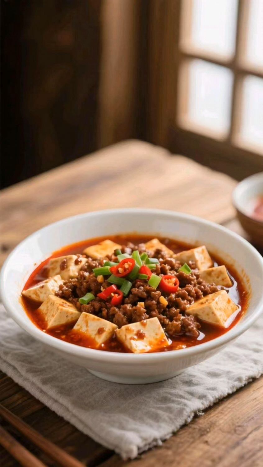 麻婆豆腐原来这么来的
