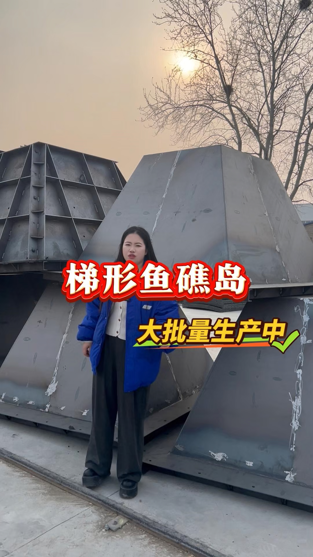 T型鱼礁岛模具生产