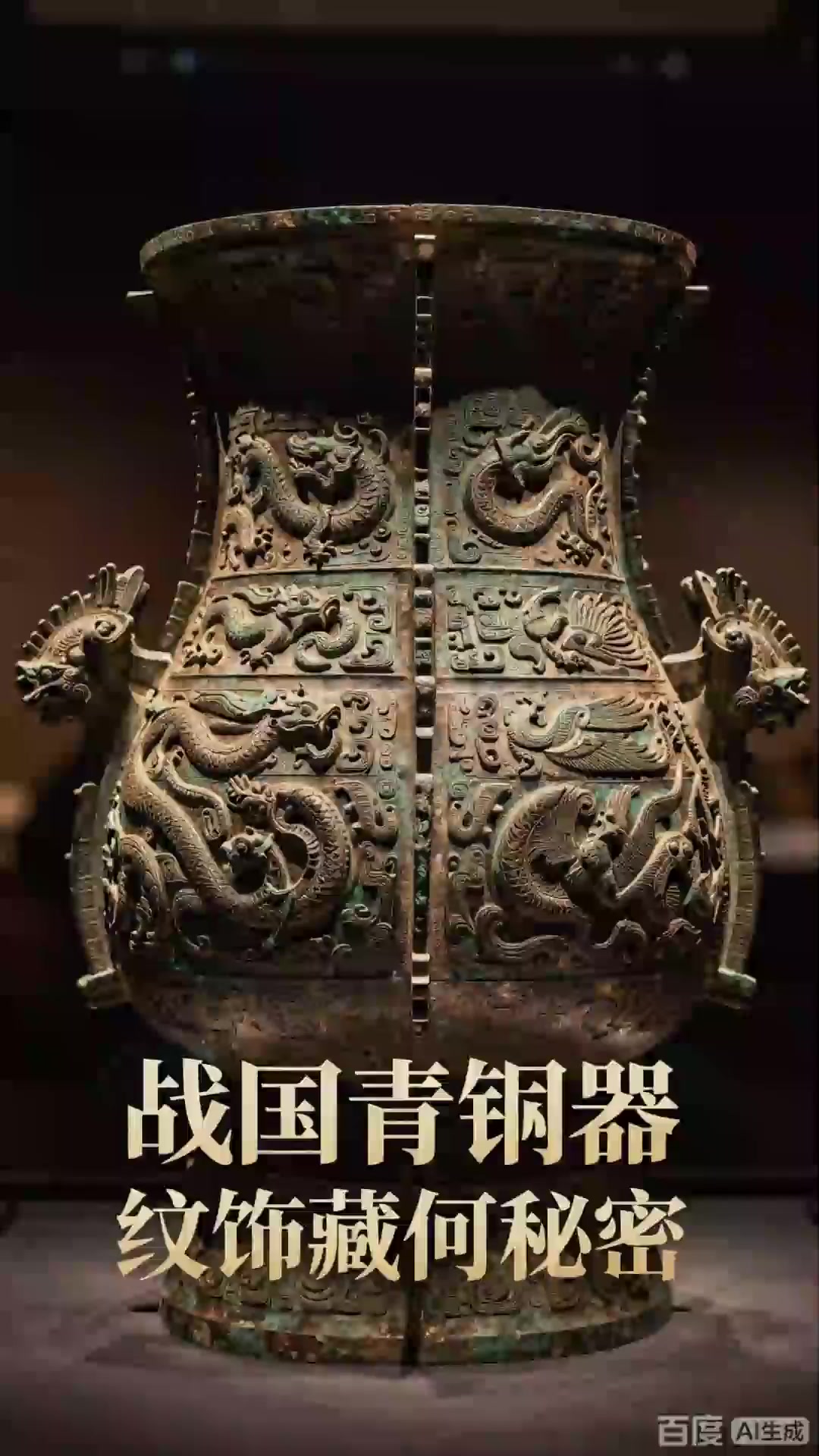 战国艺术:青铜器的纹饰!