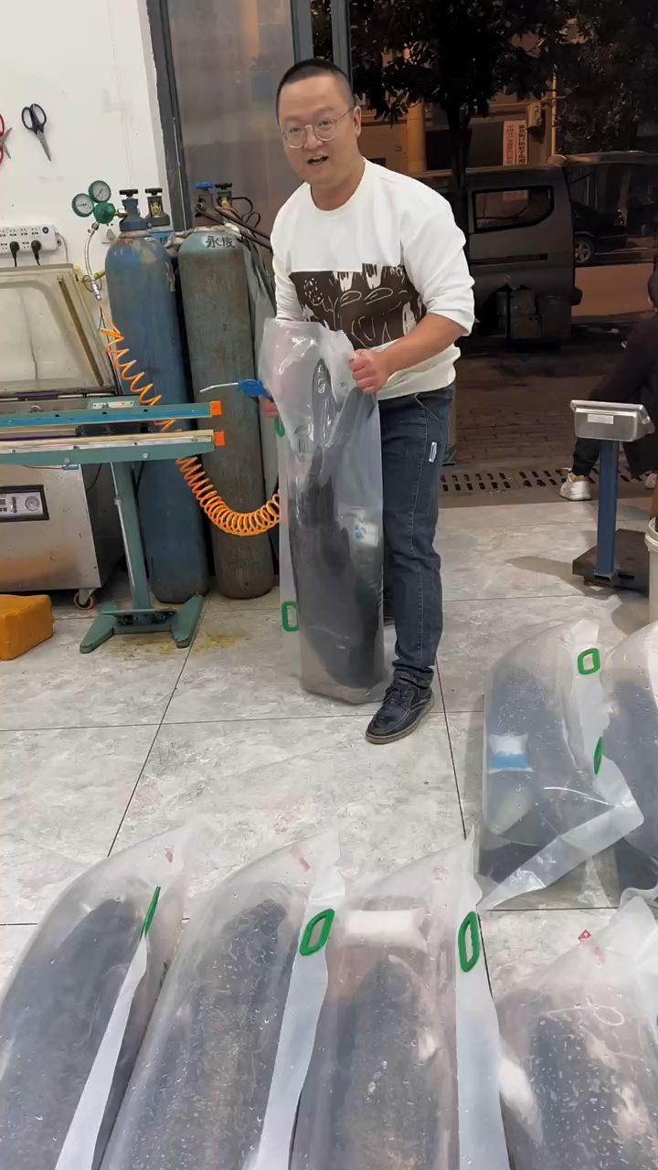 千岛湖大鱼充氧气包装