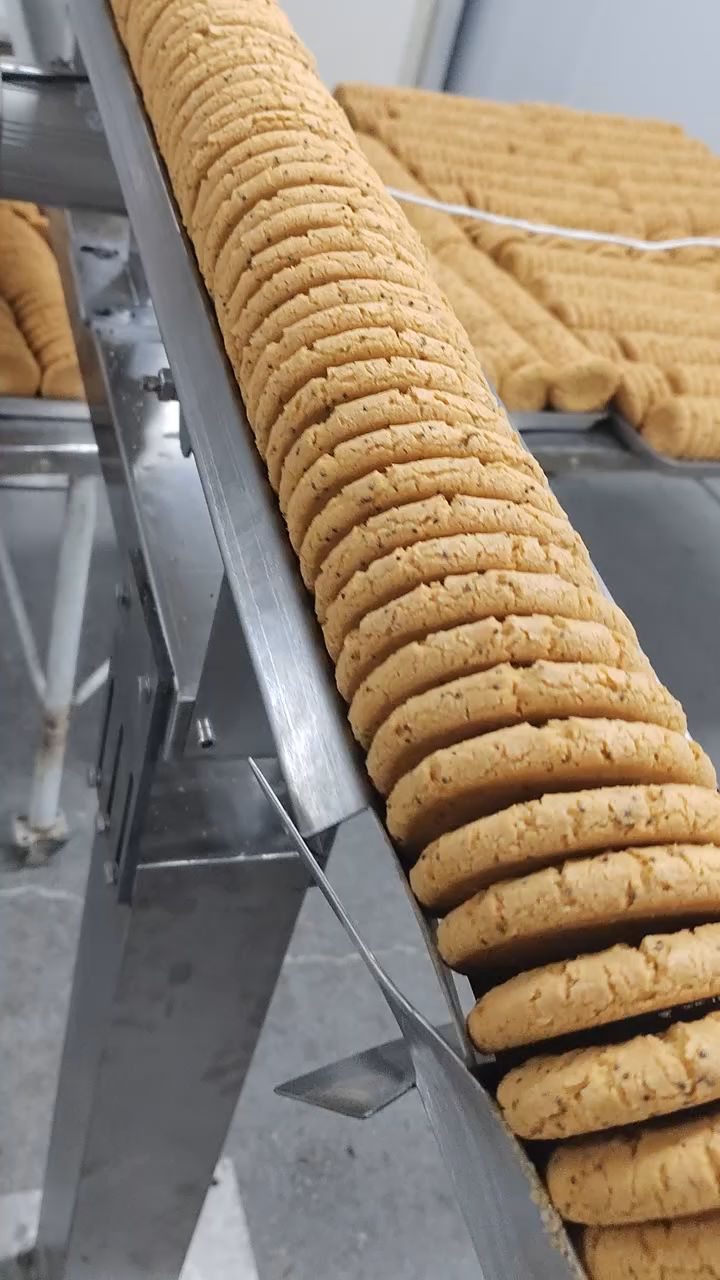 桃酥自动化生产包装