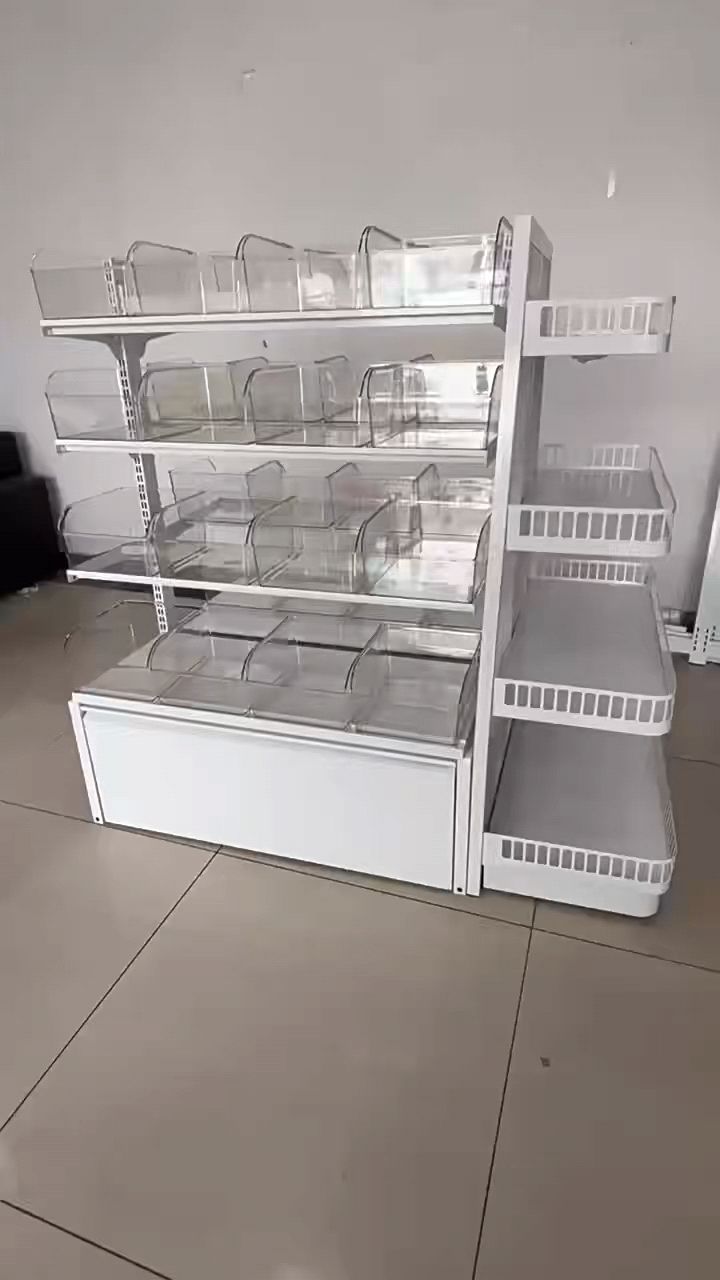 零食货架安装教程