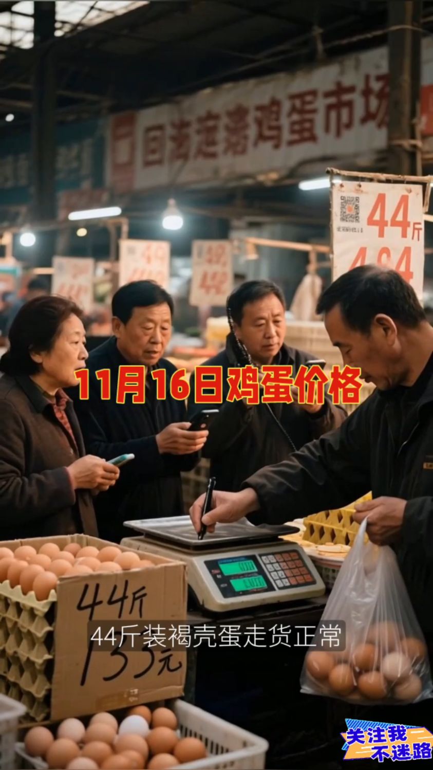 11月16日各地鸡蛋价格报价