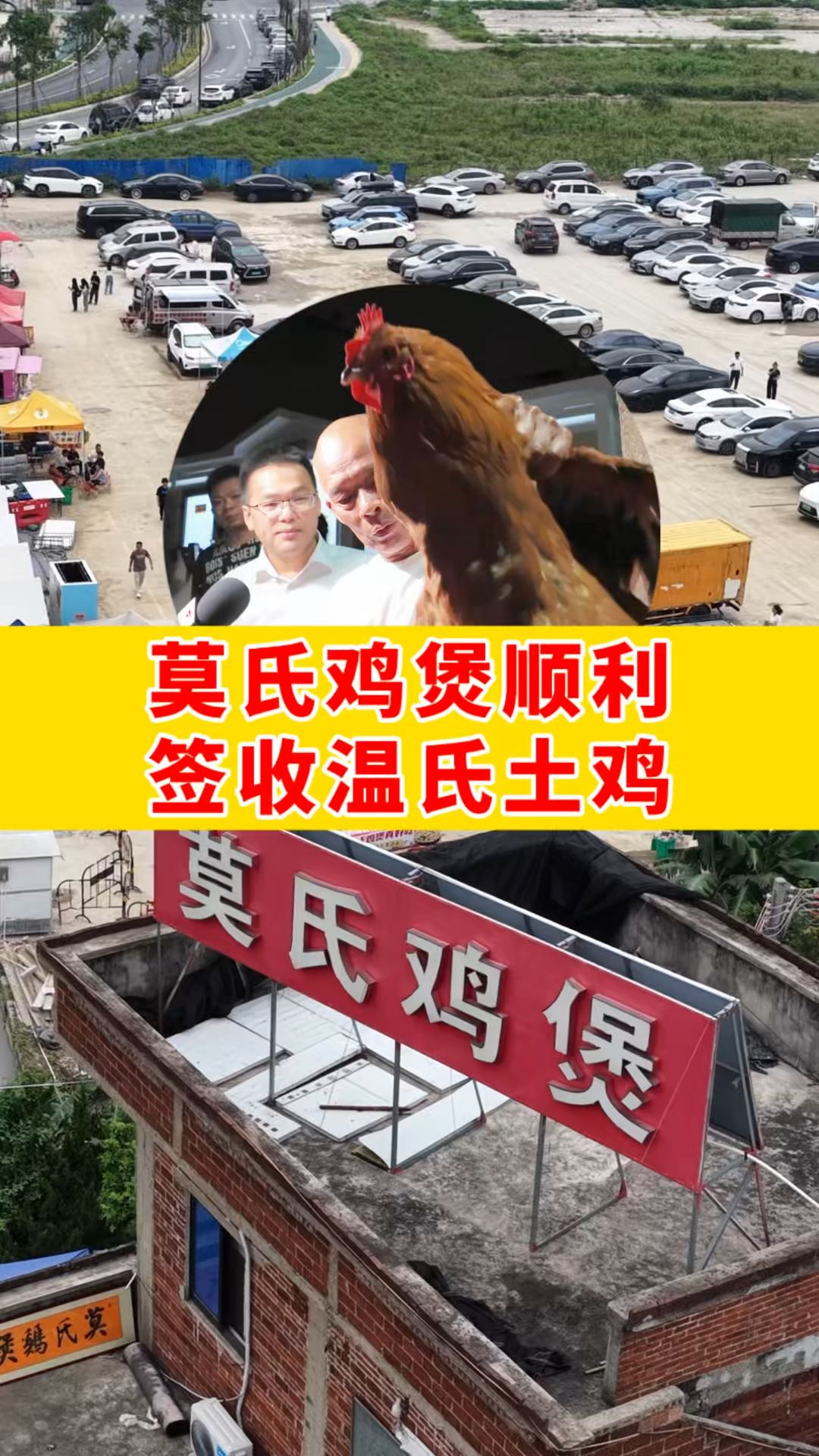 温氏送1000只鸡风波落幕,莫氏鸡煲顺利签收温氏土鸡