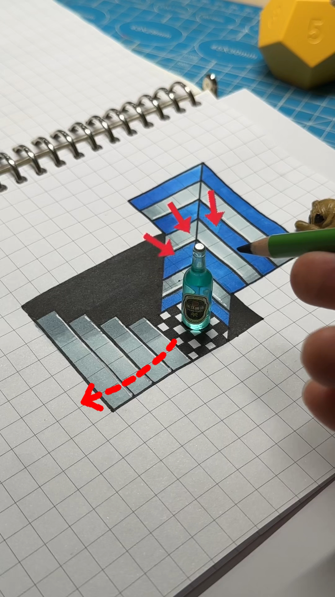 新手小白立体画教程,你学会了吗?