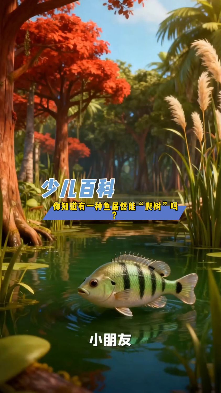 第88集|少儿百科《你知道有一种鱼居然能“爬树”吗?》