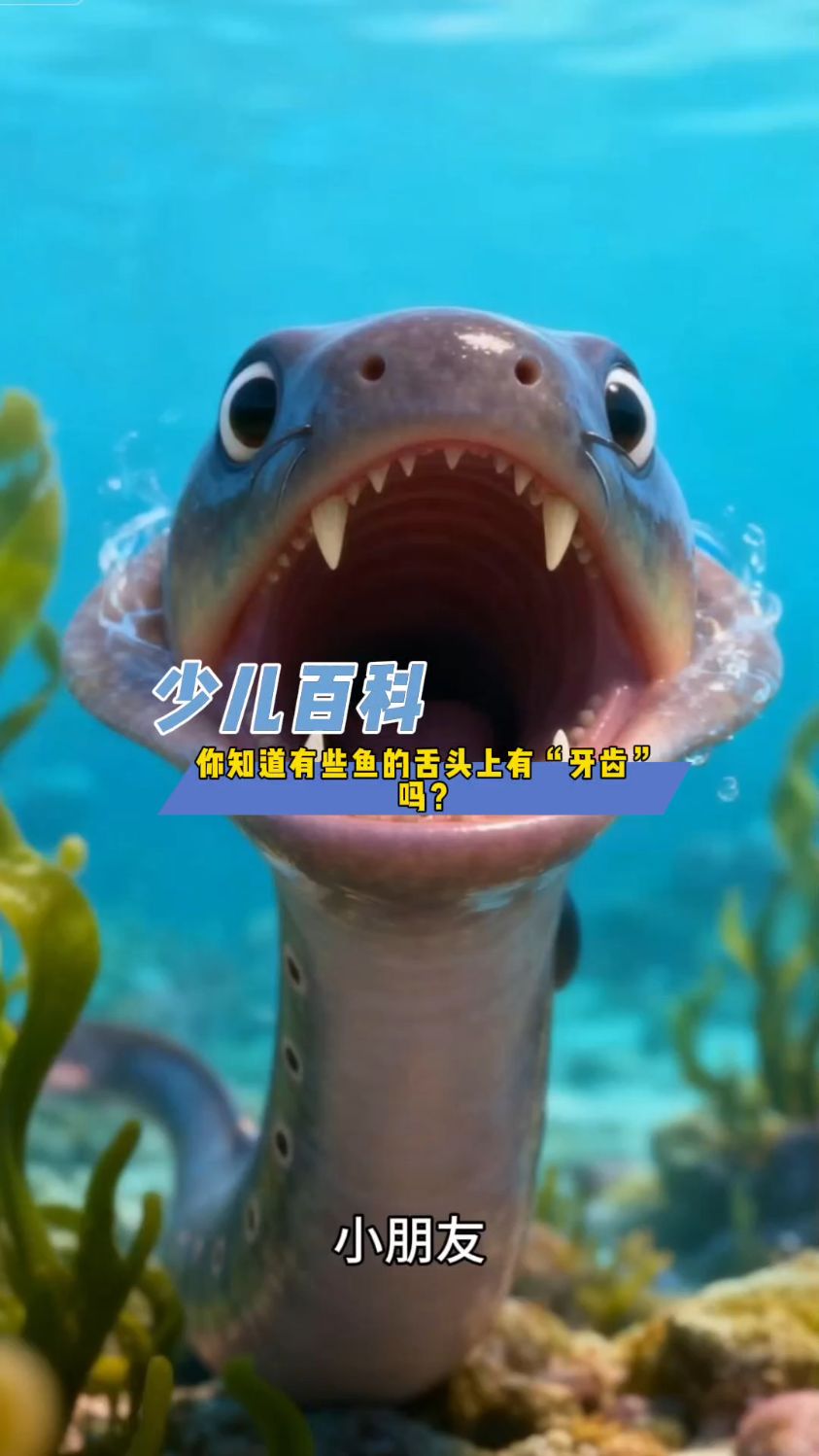 你知道有些鱼的舌头上有“牙齿”吗?