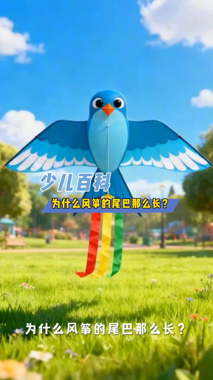 为什么风筝的尾巴那么长？