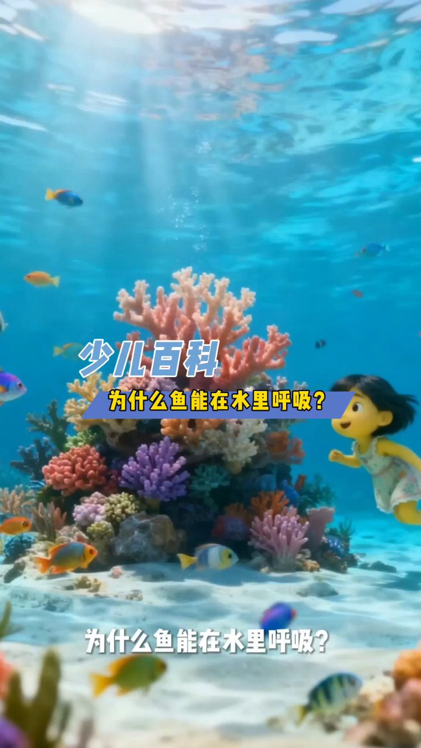 为什么鱼能在水里呼吸？