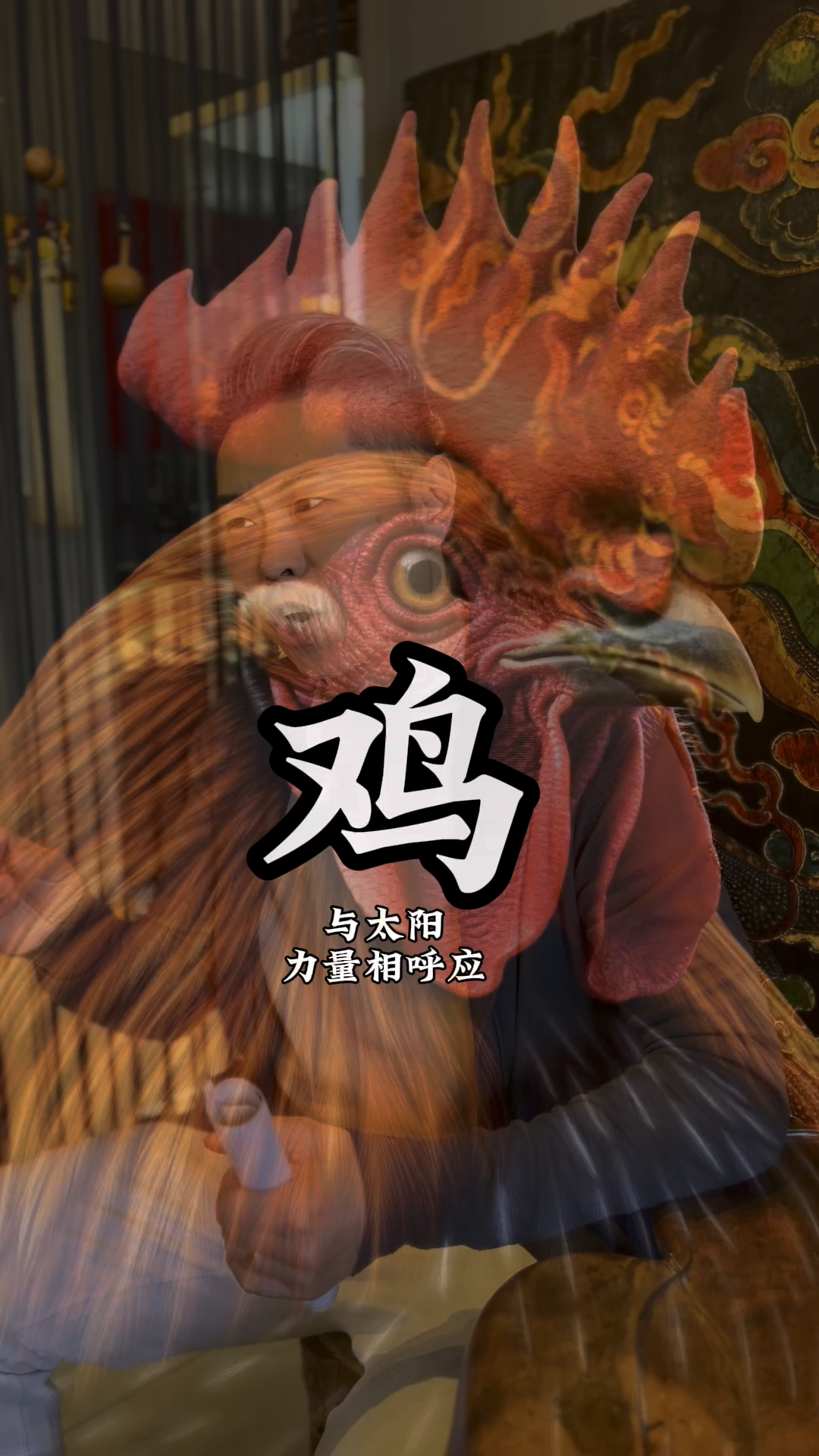 雄鸡一唱天下白 鸡鸣报晓的自然现象 更寓意着光明与希望的到来