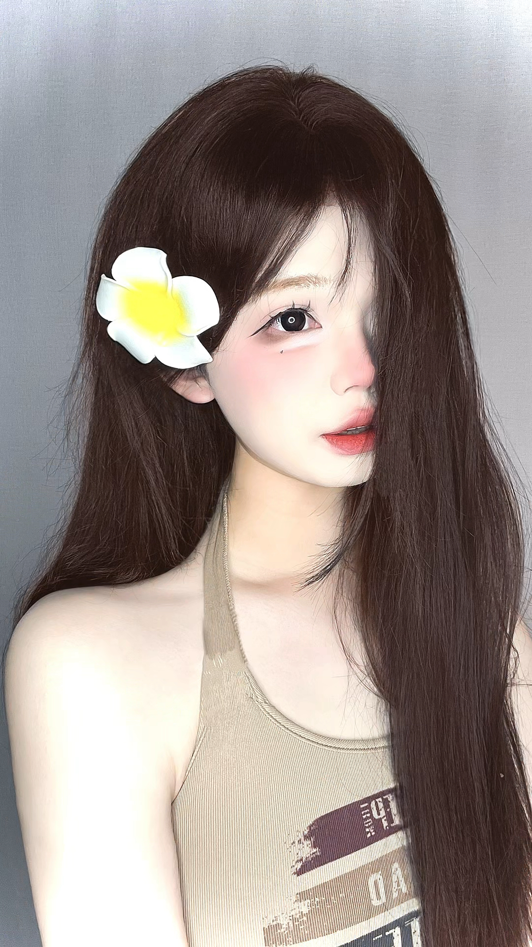 今天是鸡蛋花妆容!