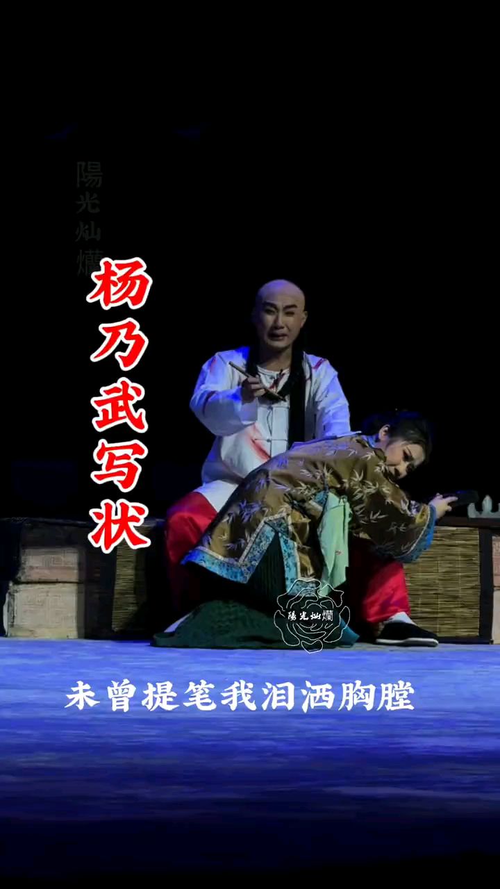 《杨乃武与小白菜》选段 看陶阳声情并茂演绎写状时的悲愤欲绝!