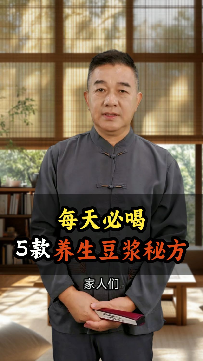 五种超厉害的五谷杂粮豆浆