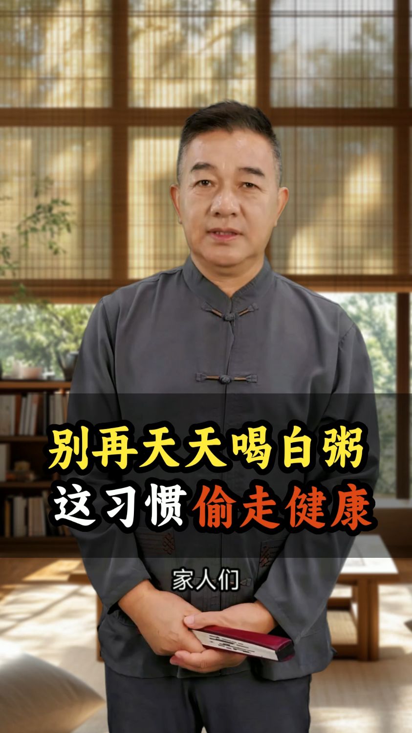 你知道,天天喝白粥的危害吗?