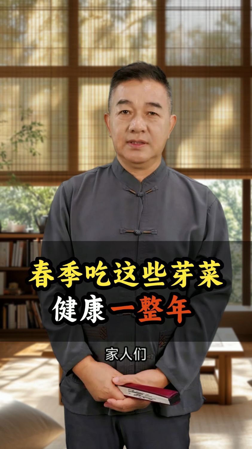 你知道吗?春天要吃芽菜。