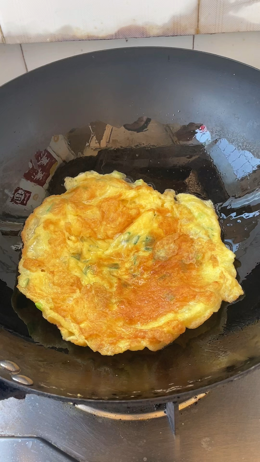 一定要吃超香的葱煎蛋