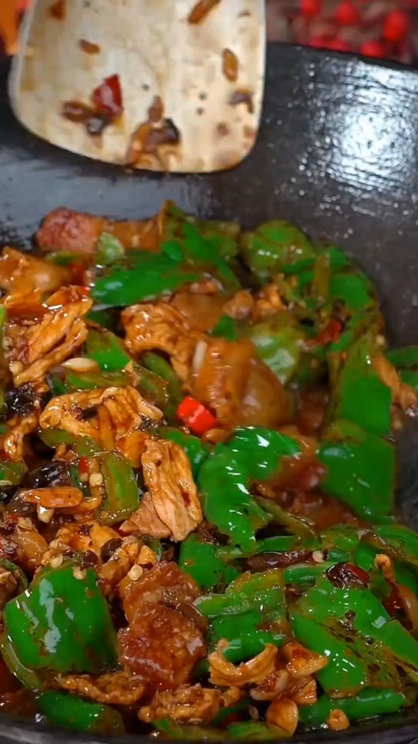 好吃的农家小炒肉来了