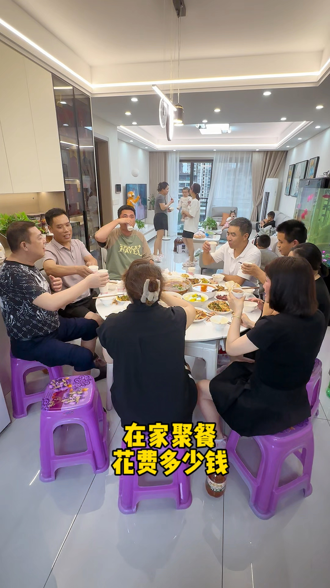 在家里做一桌饭菜需要多少钱呢