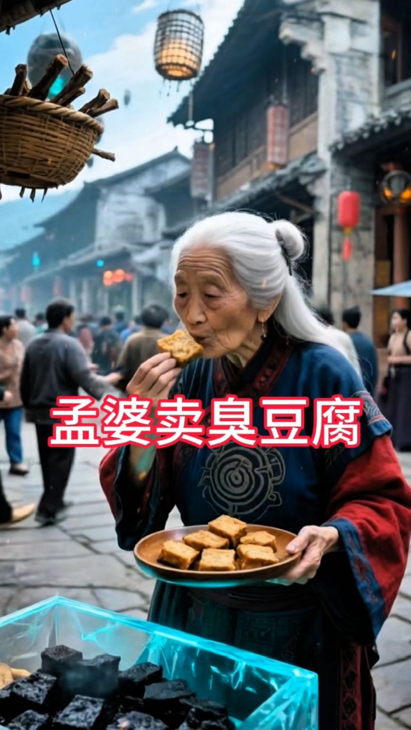 民间故事孟婆卖臭豆腐