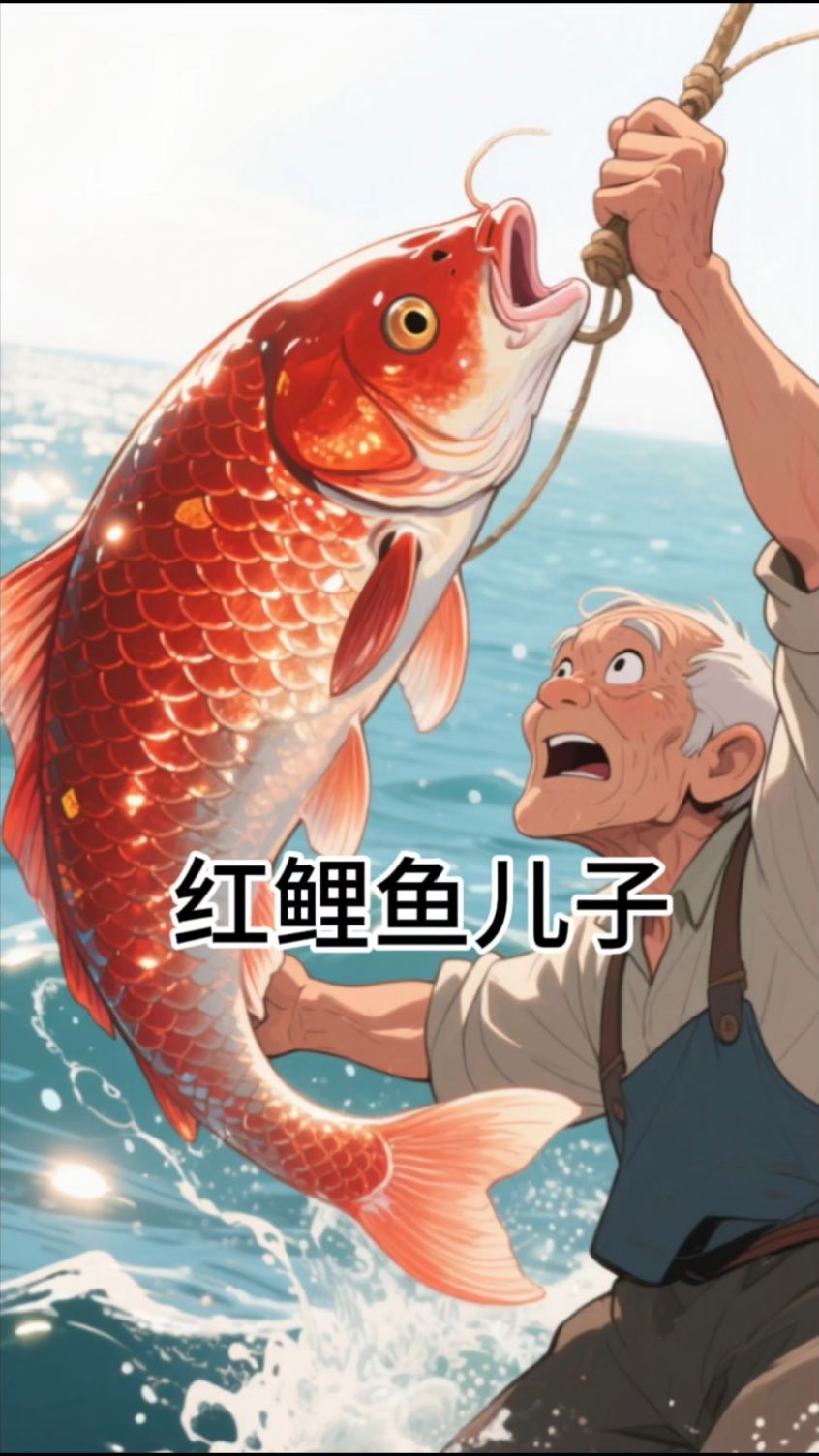 民间故事红鲤鱼儿子
