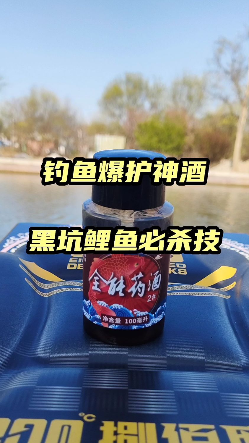 【钓鱼爆护神酒!黑坑鲤鱼必杀技!】