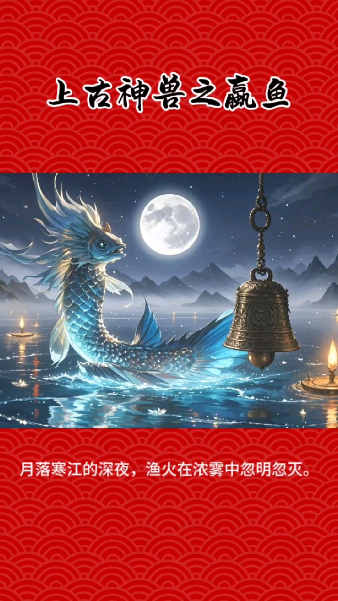 上古神兽之山海经蠃鱼