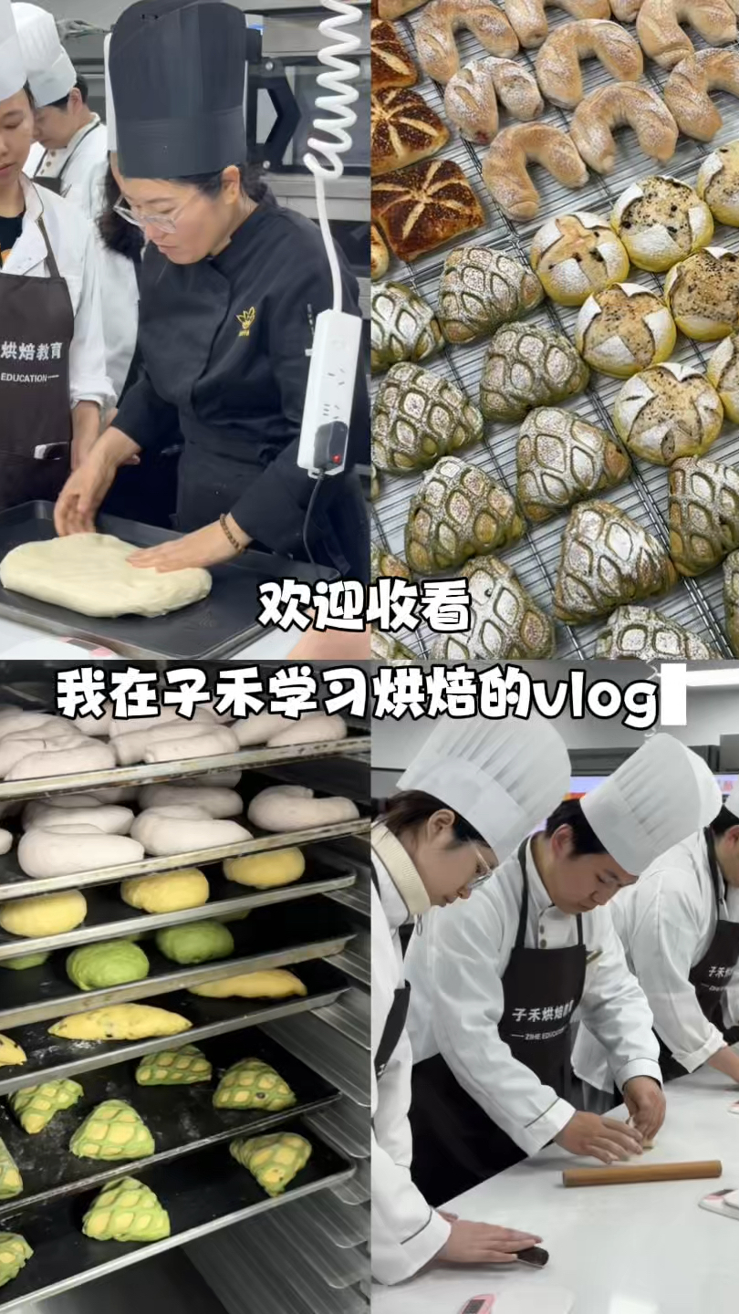 子禾烘焙｜软质面包课程真的太适合零基础了#学烘焙选子禾