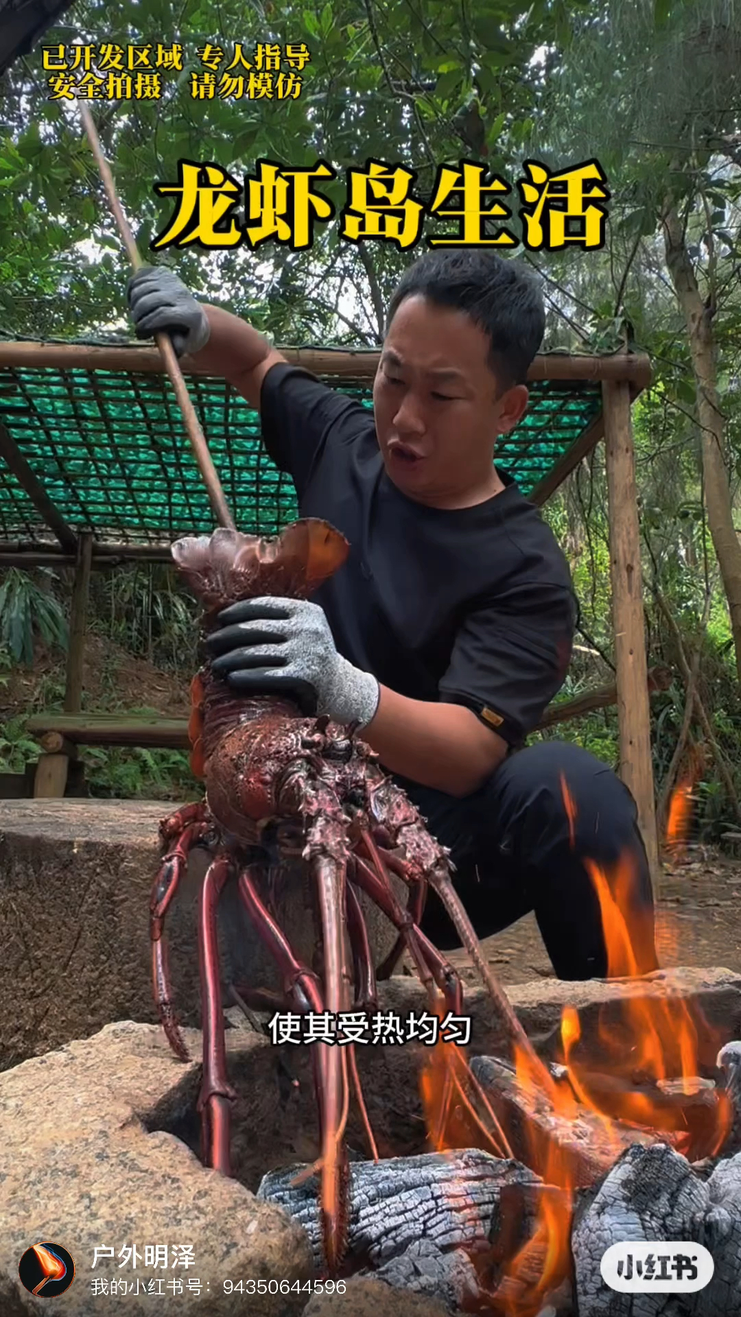 #我的乡村生活，乡村生活烤龙虾